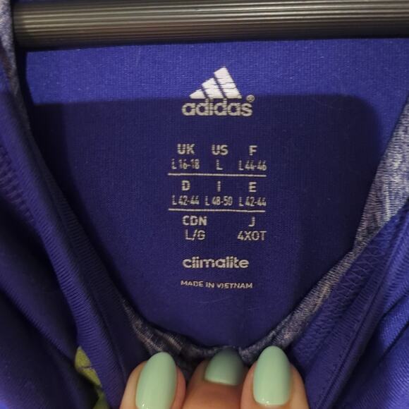 Adidas Climalite cowl neck hoodie size large - Picture 2 of 3